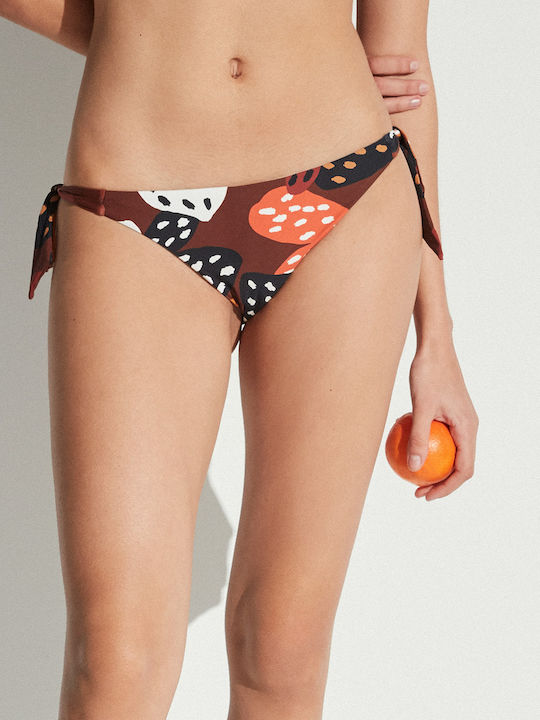 Bikini Set with Light Padding Brown