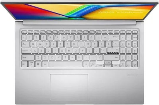 Asus Vivobook 15 M1502YA-BQ160 15.6" IPS FHD (Ryzen 7-7730U/16GB/512GB SSD/W11 Home) Cool Silver (International English Keyboard)
