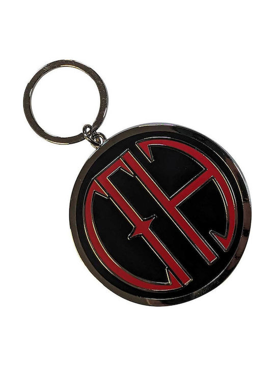 Keychain Pantera Cowboys From Hell Emblem Keychain Pantkey09
