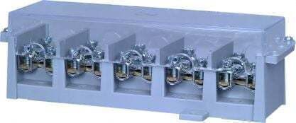 Simet Elektrische Schalttafel-Zubehör Installation Degaster 5-Spur Klemme 5x35mm2 5x4x16mm2 Lz5x35/16 Wyk.11p