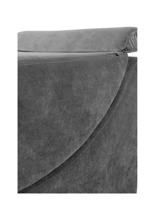Relax Sessel Grau 50x130x50cm