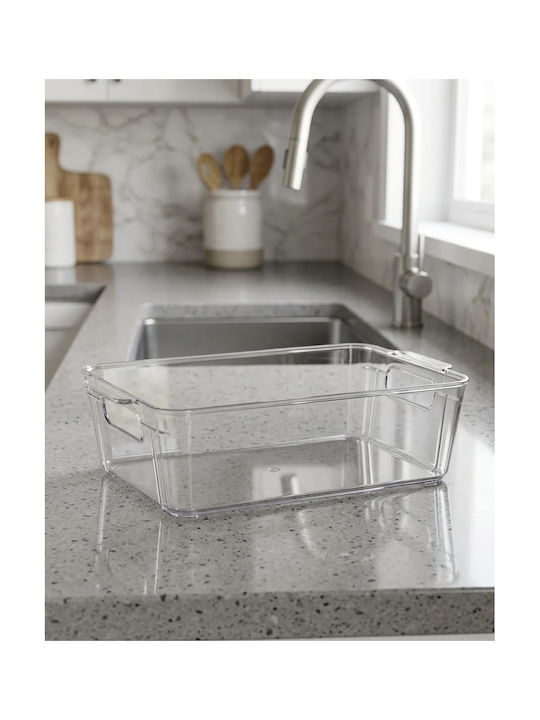 AGC Set of 3 General Use Food Jars with Airtight Plastic Transparent Lid 3 Pieces A-00404269-0
