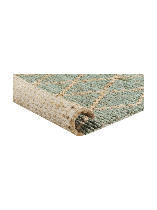 Beliani Χαλί Διάδρομος από Γιούτα Beige 80x300cm