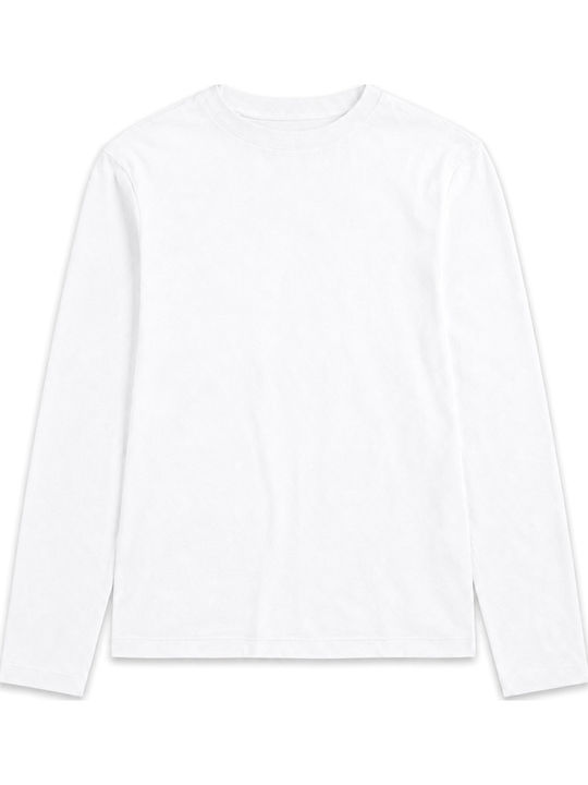 Women's Cotton Long Sleeve Ecru Blouse