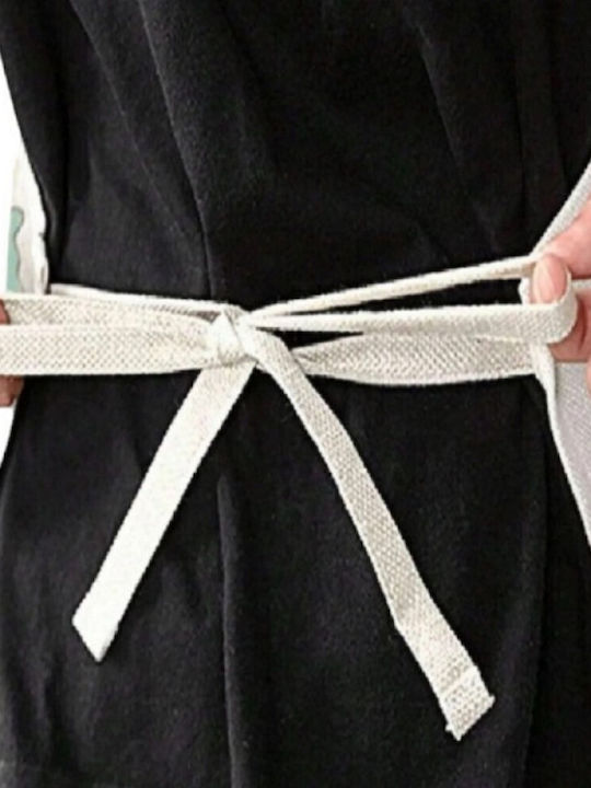 Kitchen Apron Beige IS-98591623116231