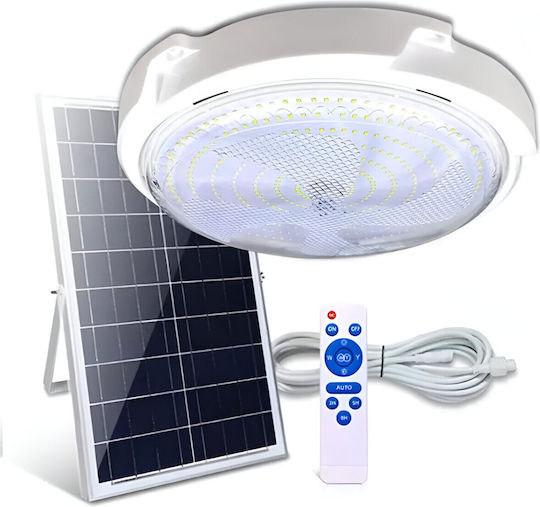 Jortan Ηλιακό Φωτιστικό Οροφής Led 40w Ip66 Τηλεχειριστήριο