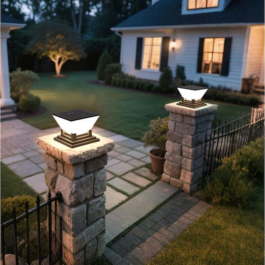 Solar Floor Light with Photocell IP65