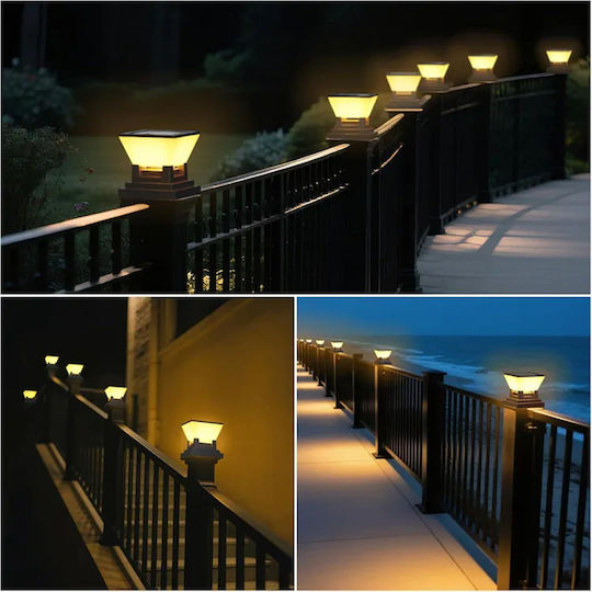 Solar Floor Light with Photocell IP65