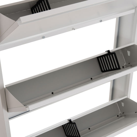 Metall Schuhorganisator Stark 71x15x103cm