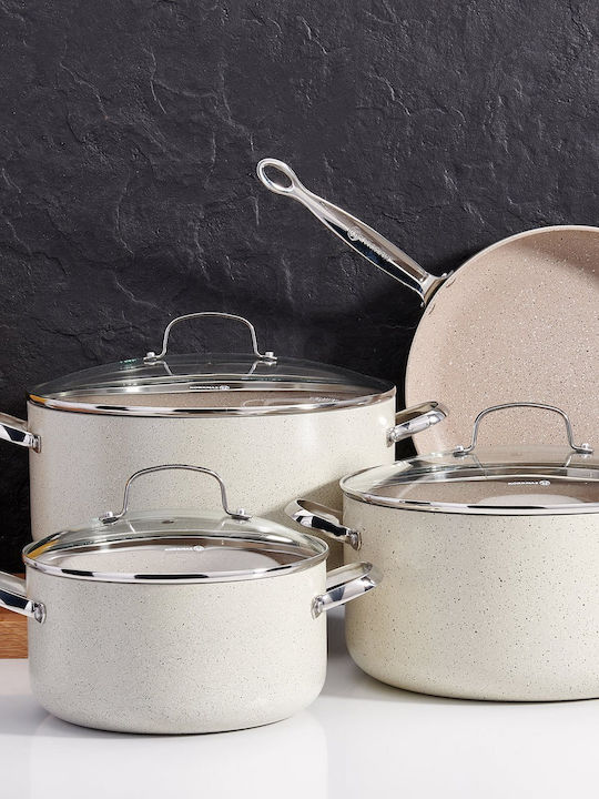 Korkmaz Shallow Aluminum Pot 8lt / 28cm