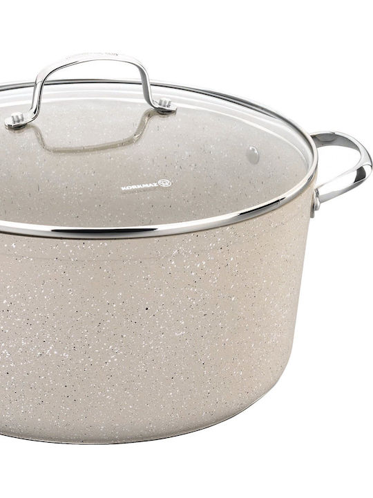 Korkmaz Shallow Aluminum Pot 8lt / 28cm