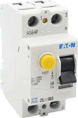 Eaton Differential Switch 2p 25a 0,03a Type Ac Pf6-25 2 003 286492