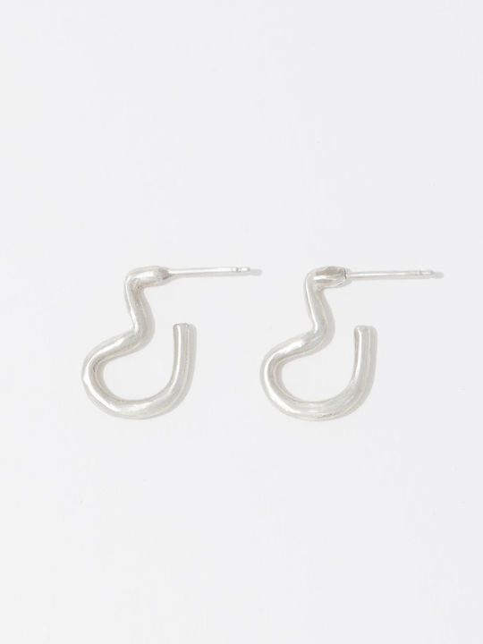Sisyphus Silver Earrings