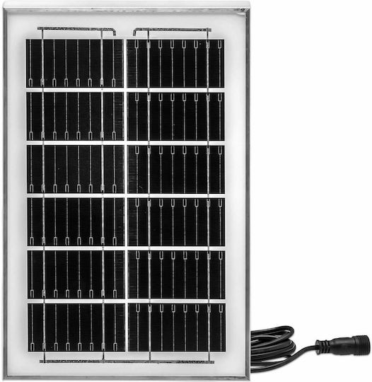 Στεγανός Ηλιακός Προβολέας LED 100W Ψυχρό Λευκό 6000K με Τηλεχειριστήριο IP67