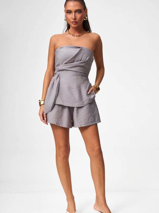 Damen-Shorts - Bermudas Beige Dunkel