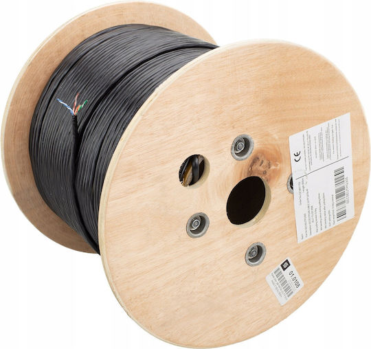Securitynet U/UTP Cat.5e (Gigabit) Outdoor Ethernet Network Cable 500m
