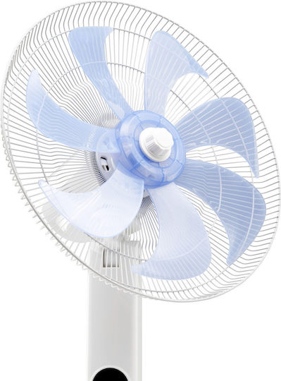 First Austria Ανεμιστήρας Ορθοστάτης 60W Διαμέτρου 40.64cm με Τηλεχειριστήριο