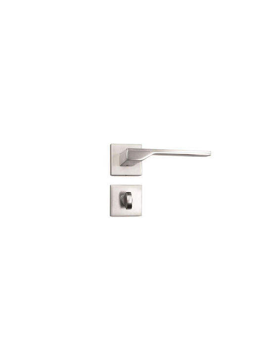 X-IT WC Türknopf Grau