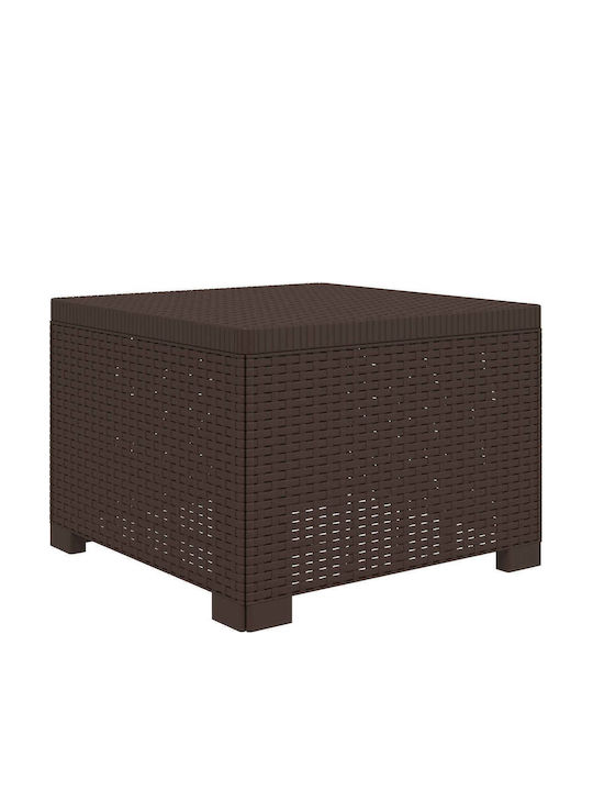 Outdoor Corner Sofa Made of Polypropylene with Cushions