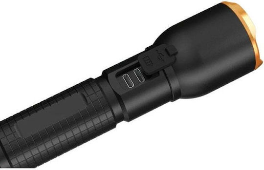 Duracell Rechargeable LED Flash Light IP54 with Maximum Brightness 500lm
