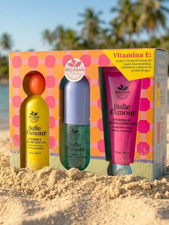 Becasan Cherry Blossom Set Îngrijire Pentru Curățare Corp