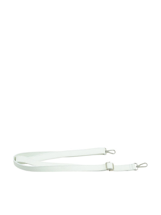 Leather Women's Shoulder Bag White