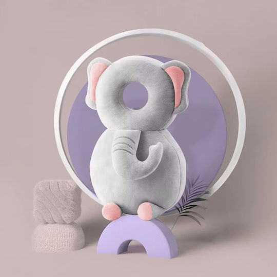 Giggles Co Baby-Reisekissen Grau