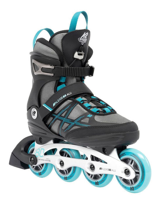 K2 80 Alu Inline Rollers Γκρι Ενηλίκων K2 80 Alu Inline Rollers Γκρι Ενηλίκων