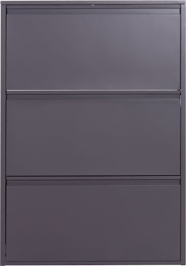 Μεταλλική Παπουτσοθήκη Stark 71x15x103cm