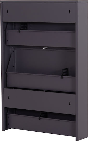 Μεταλλική Παπουτσοθήκη Stark 71x15x103cm