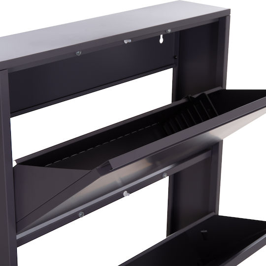 Μεταλλική Παπουτσοθήκη Stark 71x15x103cm