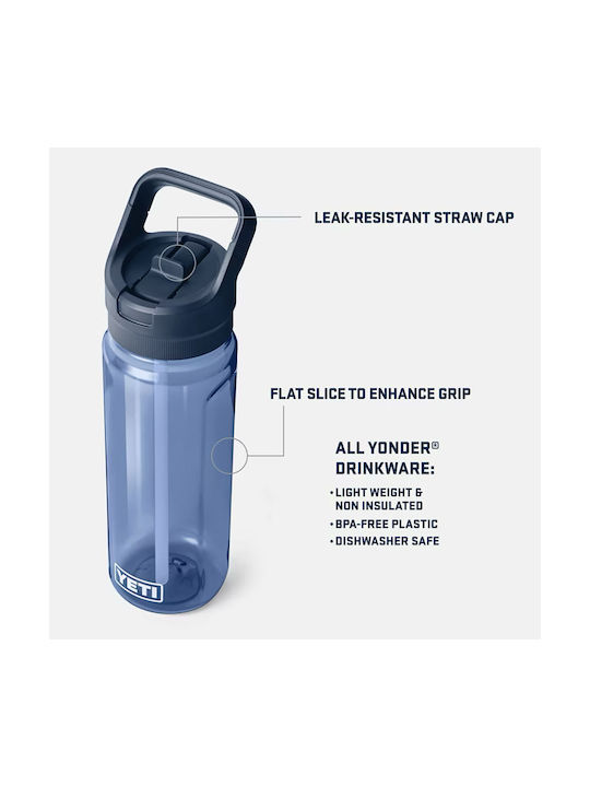 Yeti Бутилка Пластмасова 740ml Синя