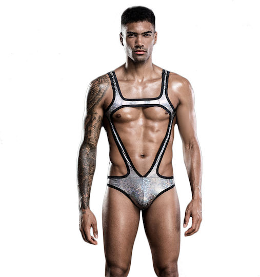 Intimonna Sexy Herren Sexy Unterwäsche Silber