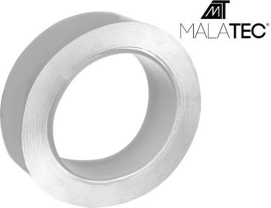 Malatec Самозалепваща Двустранна лента Прозрачна 120ммx3м 1бр