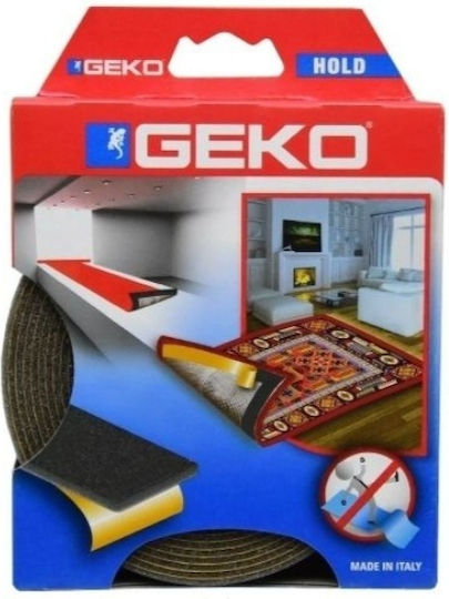 Geko Αυτοκόλλητη Αντιολισθητική Ταινία Μαύρη 18mx25mm