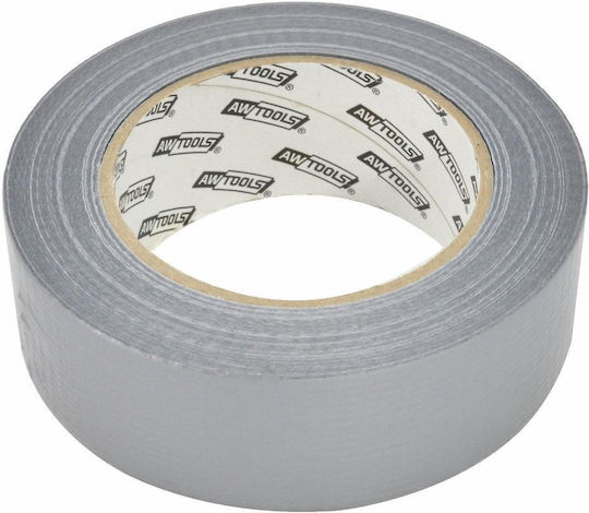 Αυτοκόλλητη Υφασμάτινη Ταινία Ασημί 50mx48mm