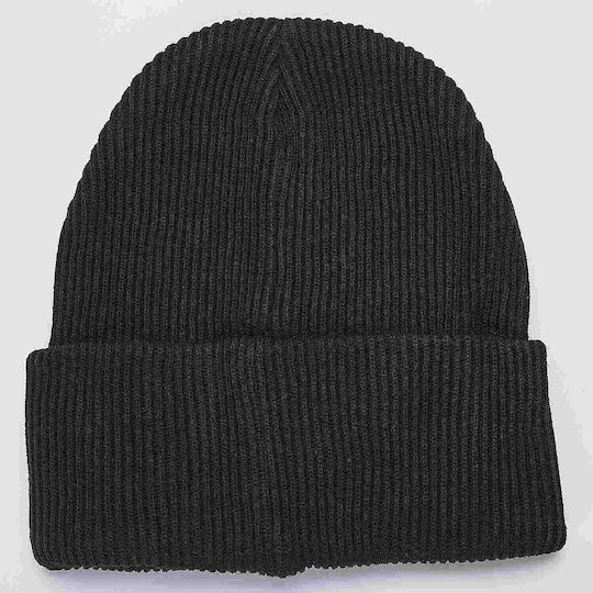 Guya Beanie Unisex Knitted Beanie in Black Color