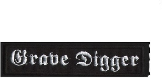 Woven Iron On Embroidered Fabric Sign Sewing Supplies 12.5x2.5cm