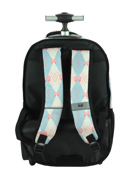 Back Me Up Love School Backpack for Elementary with Water Bottle Holder Multicolour 33 x 28 x 48cm