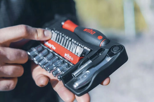 Wiha Bit Nut Driver Set Probuddy Evo Mixed 40 Pcs 1/4