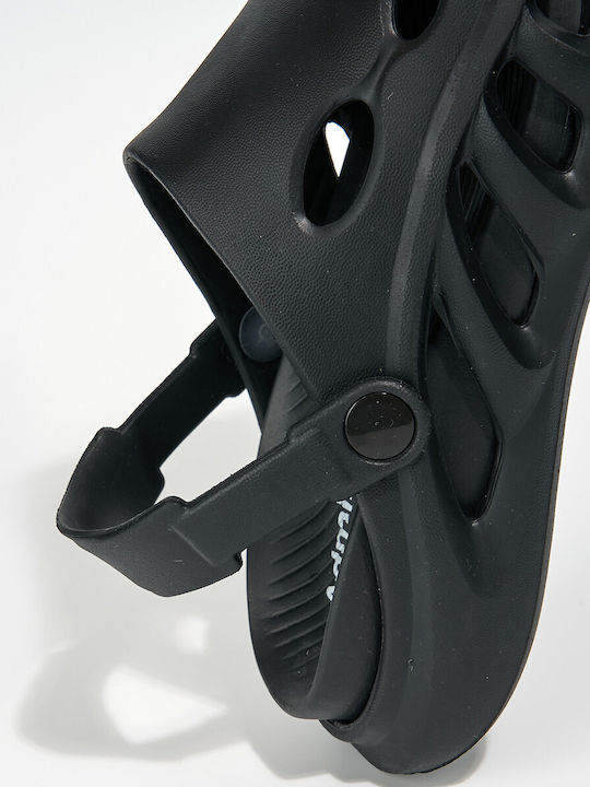 Admiral Damen Holzschuhe Schwarze