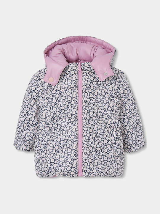 Kinderjacken & Winterjacken Casual Beidseitig Rosa