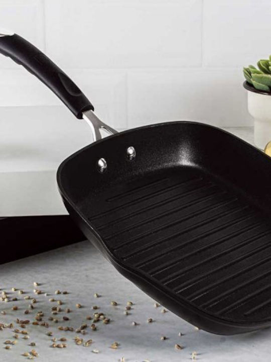 Berlinger Haus Black Professional Collection Grill With Lid made of Aluminum with Stone Coating 28cm