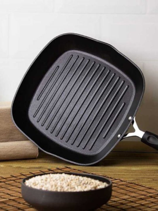 Berlinger Haus Black Professional Collection Grill With Lid made of Aluminum with Stone Coating 28cm