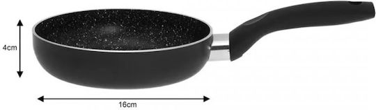 KING Hoff Marmo Pfanne aus Aluminium mit Innenbeschichtung aus Stein 16cm