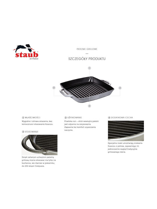 Zwilling J.A. Henckels Grill made of Cast Iron 26cm
