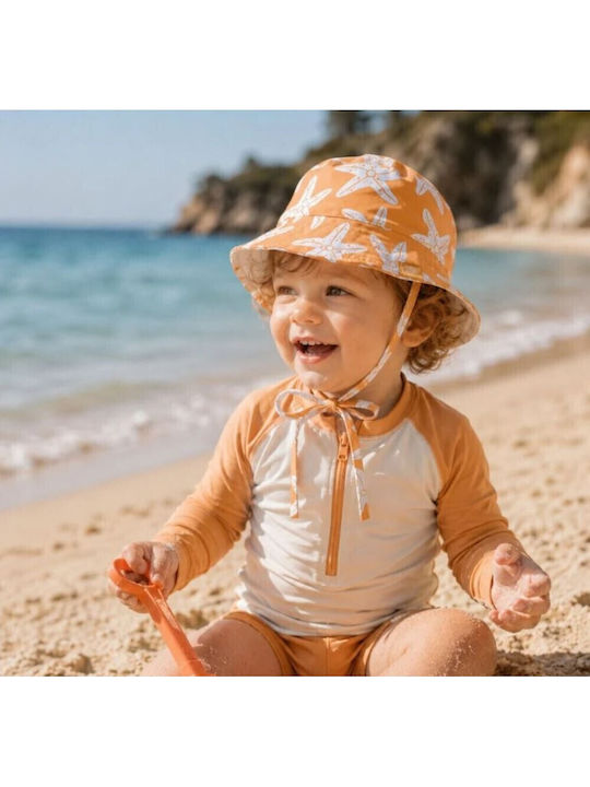 Swim Essentials Palarie Copii Bucket Cu Protectie Solara Portocalie Swim Essentials Palarie Copii Bucket Cu Protectie Solara Portocalie