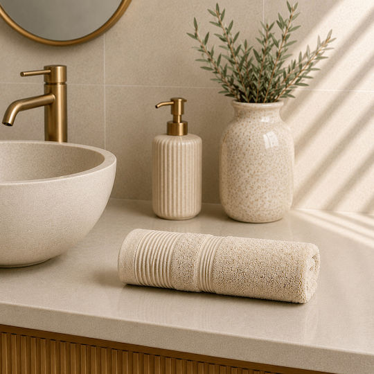 Sidirela Χεριών 30x50εκ. Sand Βάρους 600gr/m²