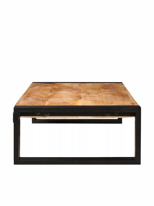 vidaXL Επιδαπέδια Ραφιέρα Μπάνιου Ξύλινη 100x50x23cm Καφέ