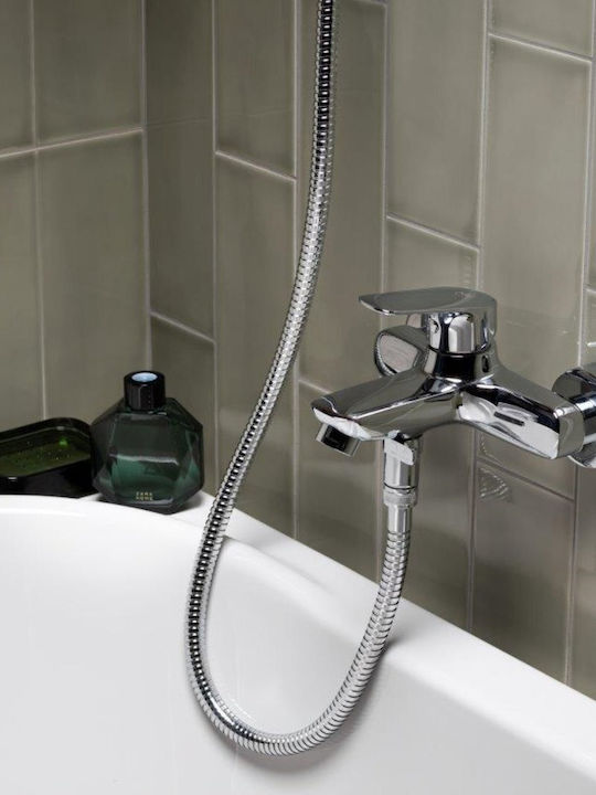 KFA Mixing Bathtub Shower Faucet Silver